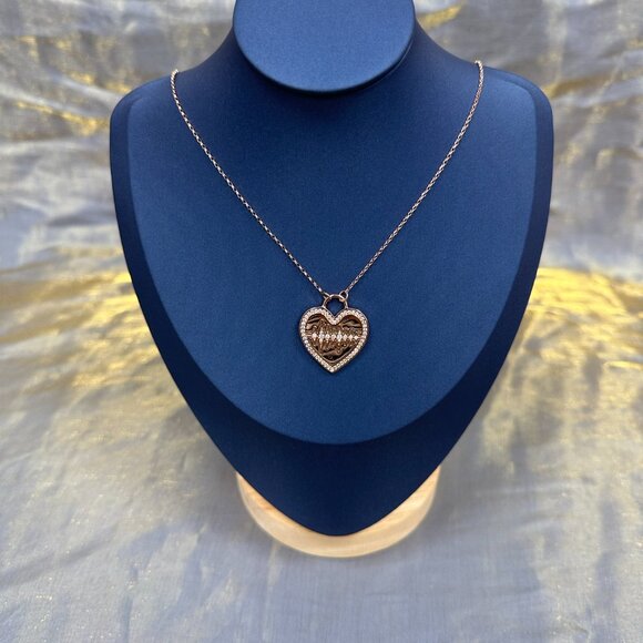 APM Monaco Love Heart Necklace - Picture 3 of 6